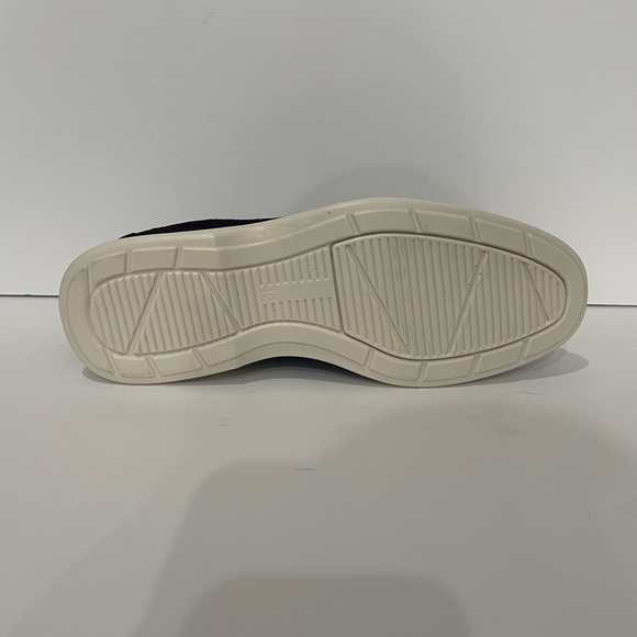 T.R premium shoes casual sneakers black Oxford wingtip - Picture 4 of 5